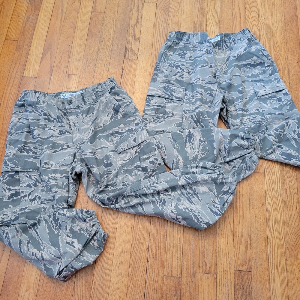 2‎ DSCP 34S Cargo Pants Digital Tiger Stripe ABU Military Trousers Air Force